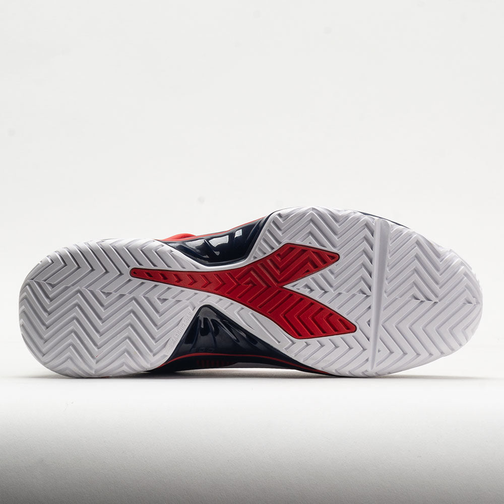 Diadora B.Icon 2 AG Men's  Blue Corsair/White/Fiery Red