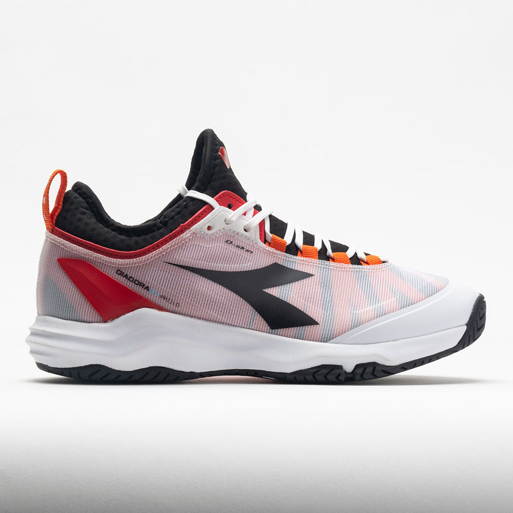 Diadora Speed Blushield Fly AG Men's  White/Black/Fiery Red