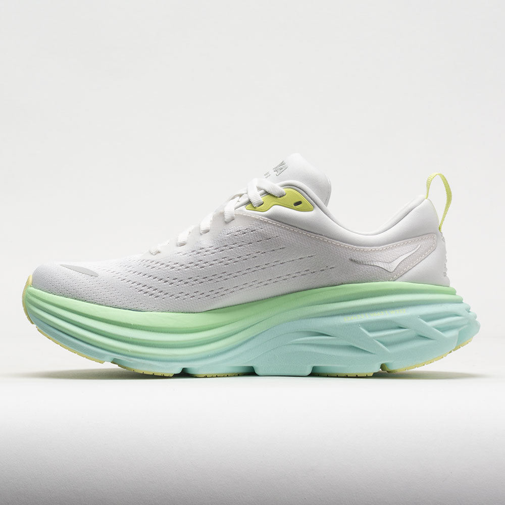 HOKA Bondi 8 Women's  Blanc de Blanc/Sunlit Ocean