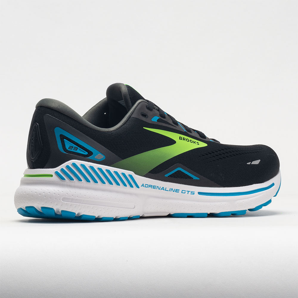 Brooks Adrenaline GTS 23 Men's  Black/Hawaiian Ocean/Green