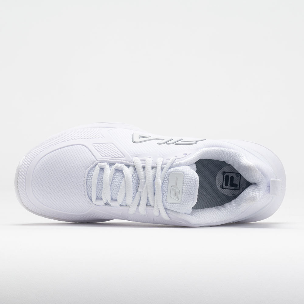 Fila Volley Burst Women's  White/White/Metallic Silver