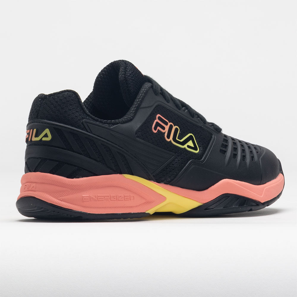 Fila Axilus 2 Energized Women's  Black/Peach Pink/Canary Yellow