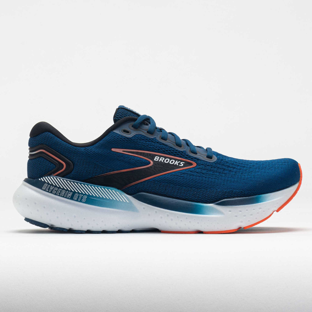 Brooks Glycerin GTS 21 Men's  Blue Opal/Black/Nasturtium
