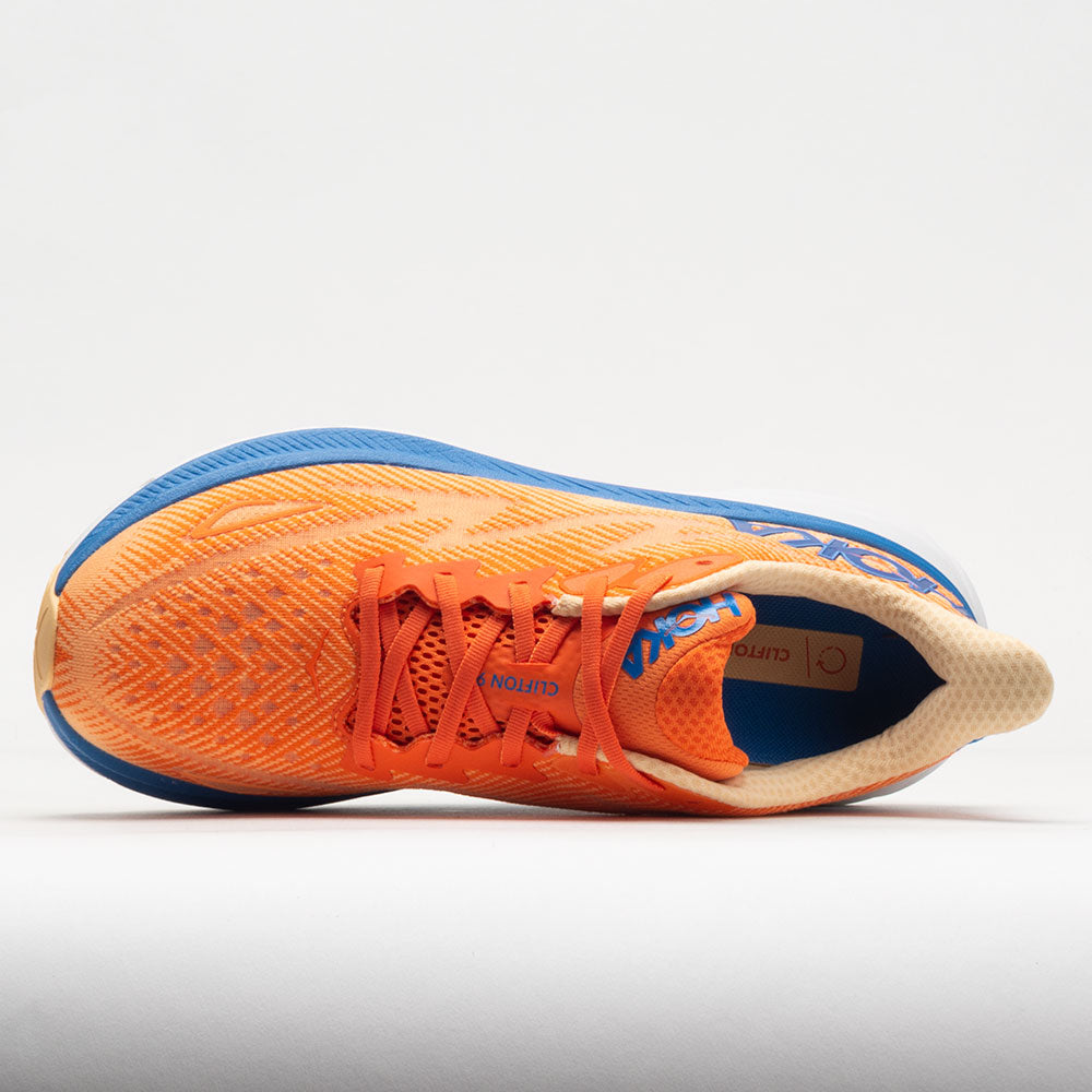 HOKA Clifton 9 Men's  Vibrant Orange/Impala
