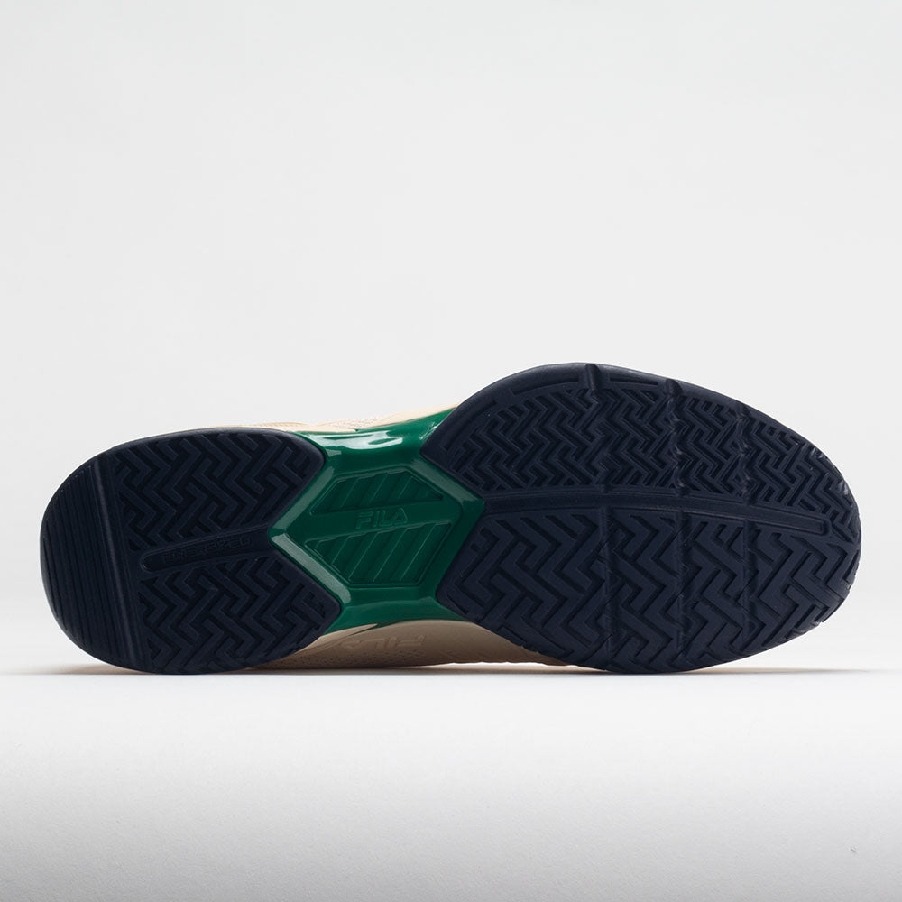 Fila Axilus 2 Energized Men's  Ecru/FILA Navy/Ultramarine Green