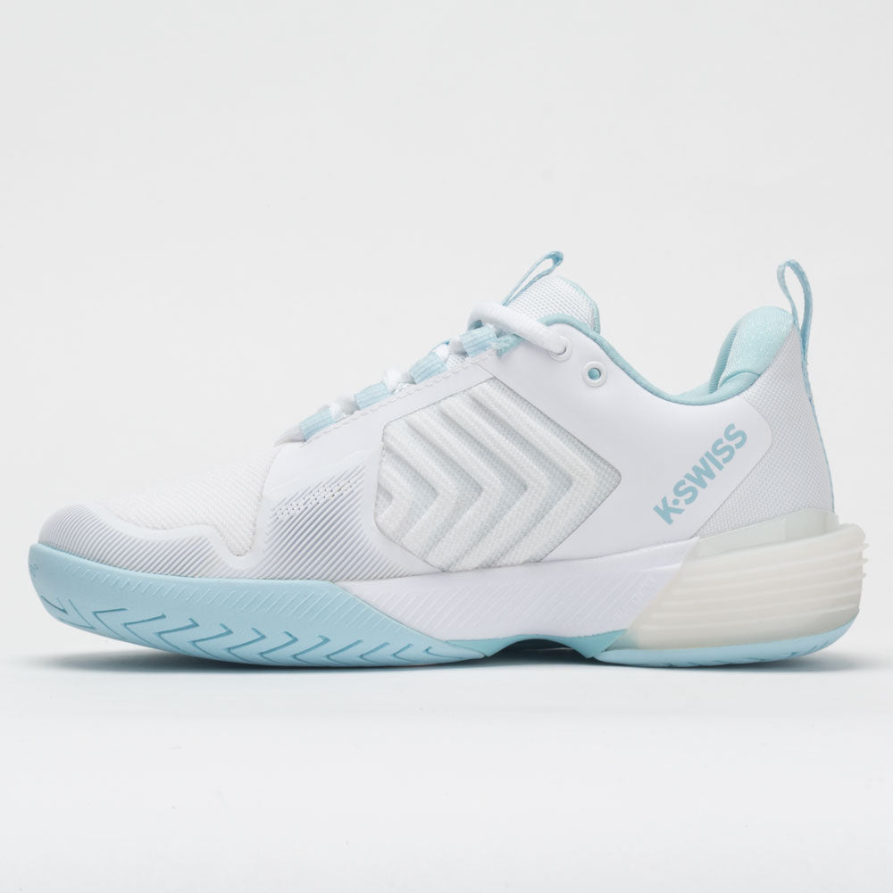 K-Swiss Ultrashot 3 Women's  White/Blue Glow