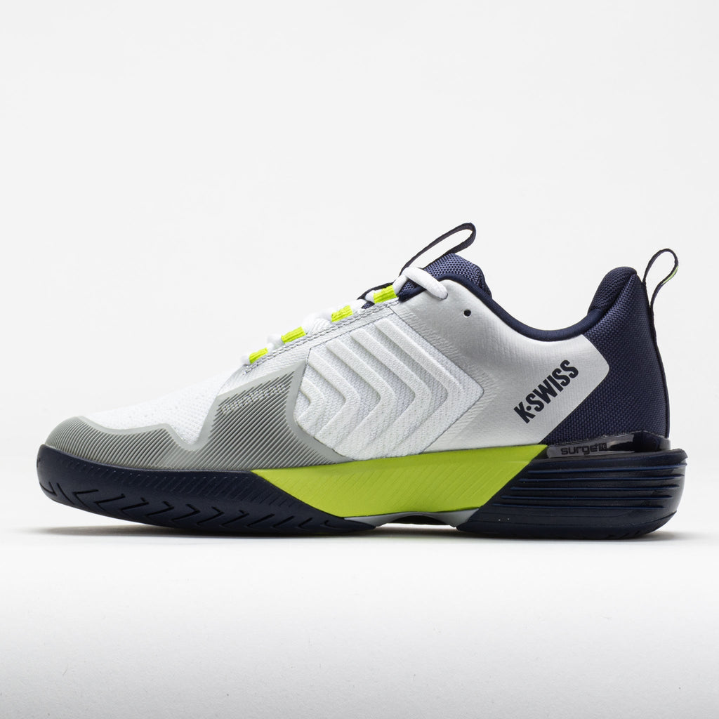 K-Swiss Ultrashot 3 Men's  White/Peacoat/Lime Green