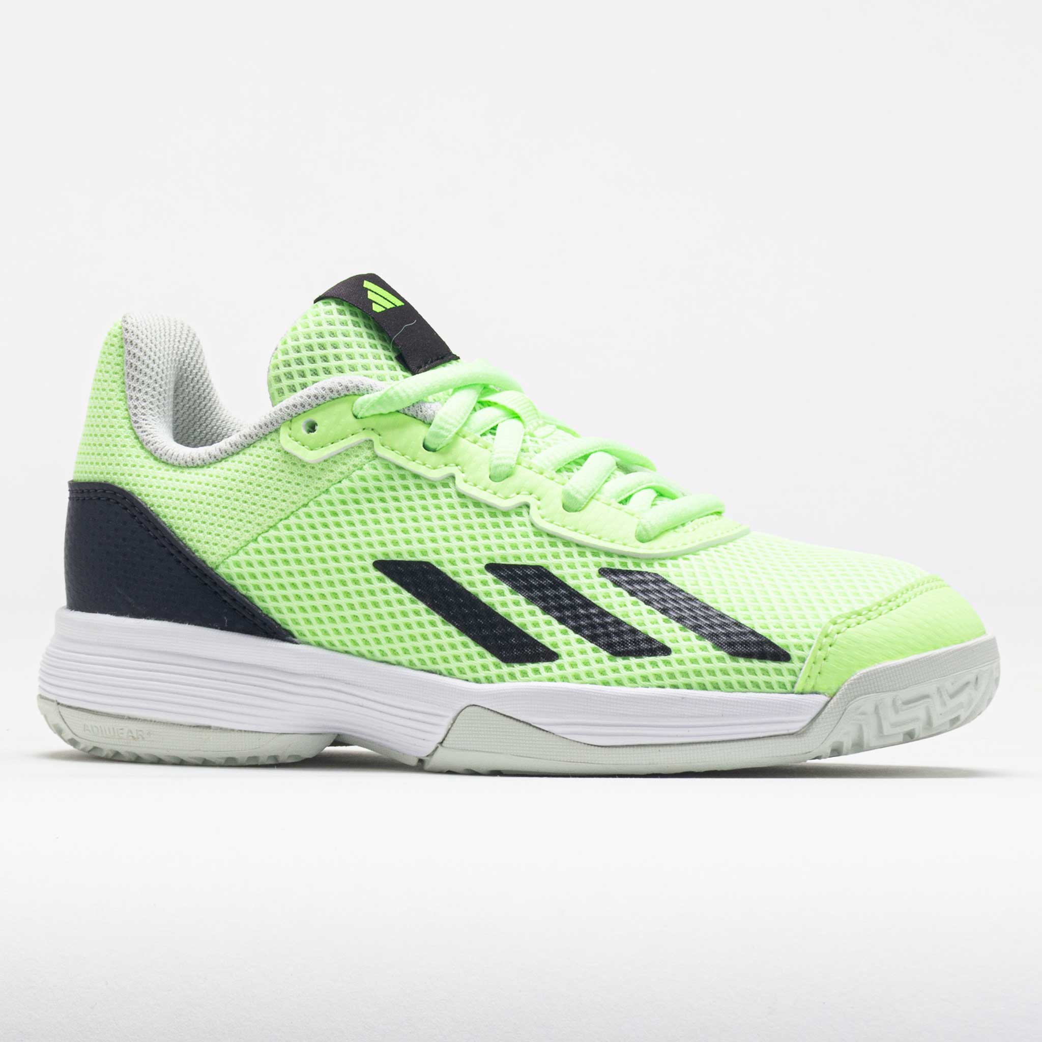 adidas Courtflash Junior  Green Spark/Aurora Black/Lucid Lemon