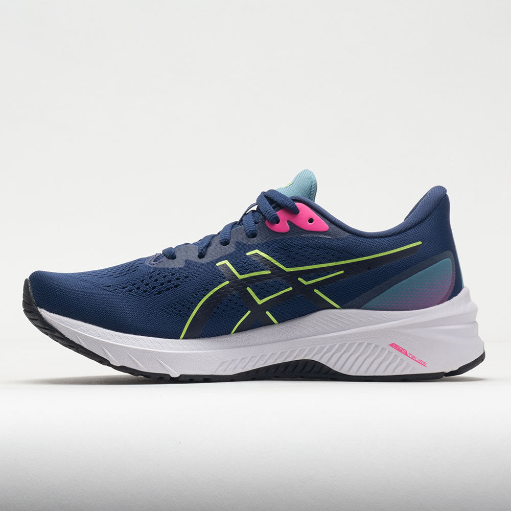 ASICS GT-1000 12 Women's  Deep Ocean/Lime Green