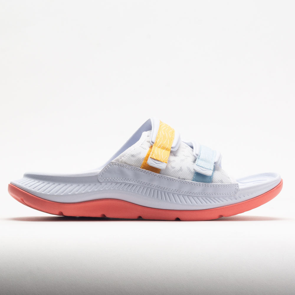 HOKA Ora Luxe Unisex  White/Camellia