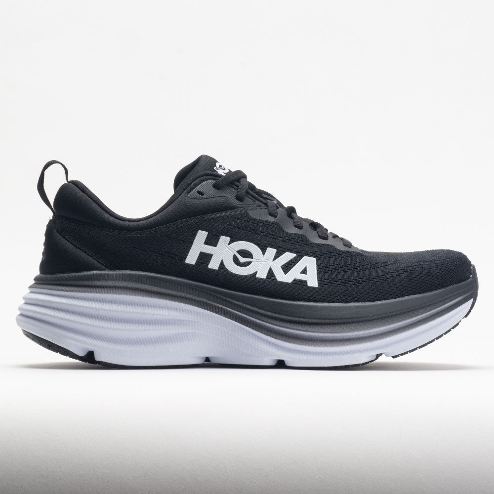 HOKA Bondi 8 Men's  Black/White