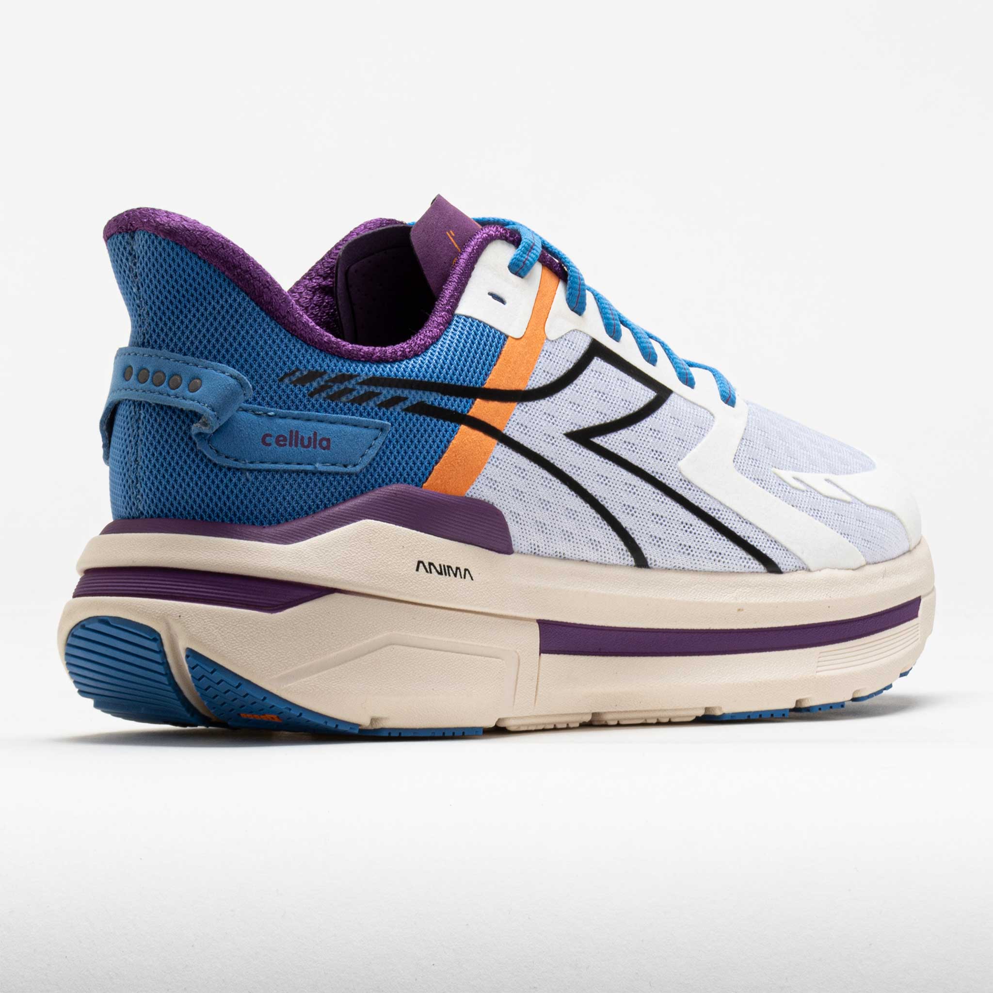 Diadora Cellula Men's  White/Pacific Coast/Sunset Purple